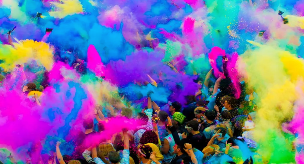 Célébrations Holi