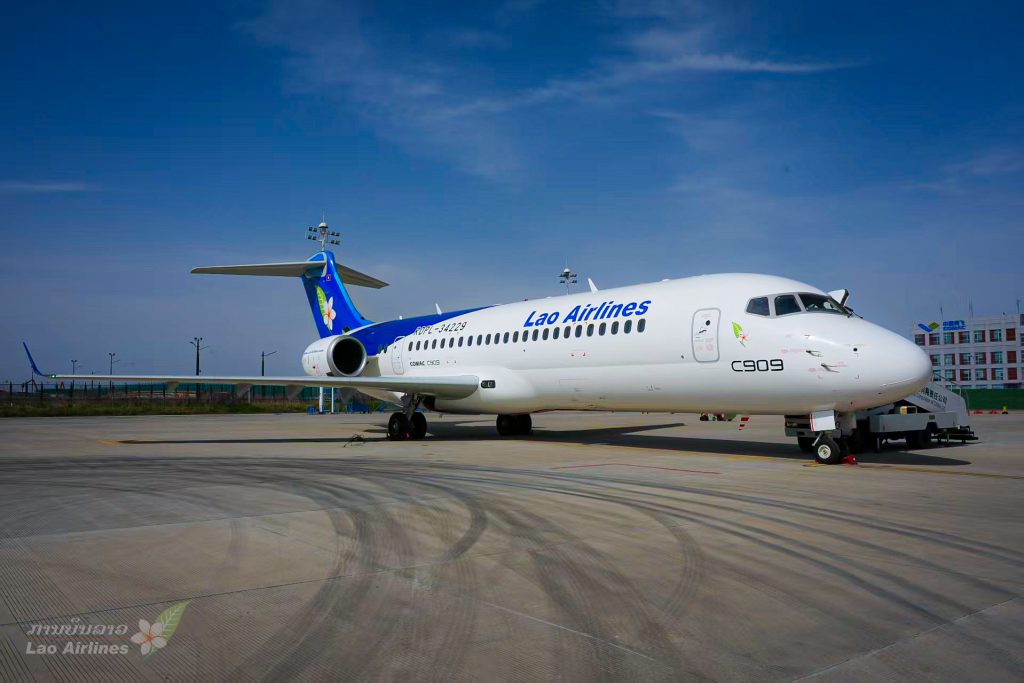 Aeronautique-commerciale-Lao-Airlines-devient-le-dernier-operateur-Comac